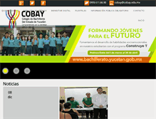 Tablet Screenshot of cobay.edu.mx